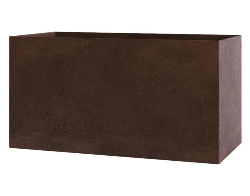 Кашпо Concretika Balcony 40x15x15 Кофе фото 1
