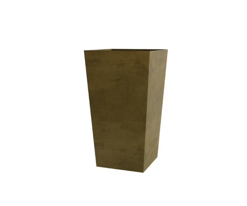 Кашпо Concretika Коник 30x30x50 Avocado Green фото 1