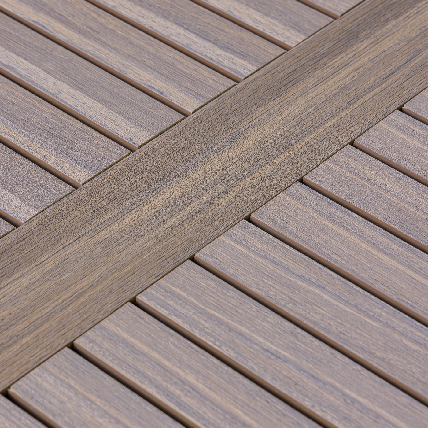 Обеденный стол Amelia Royal Family из искусственного ротанга 90 см, цвет серый фото 5