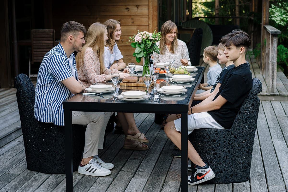 Стол Vitgarden Mirage Table 260 из базальта, цвет черный фото 2