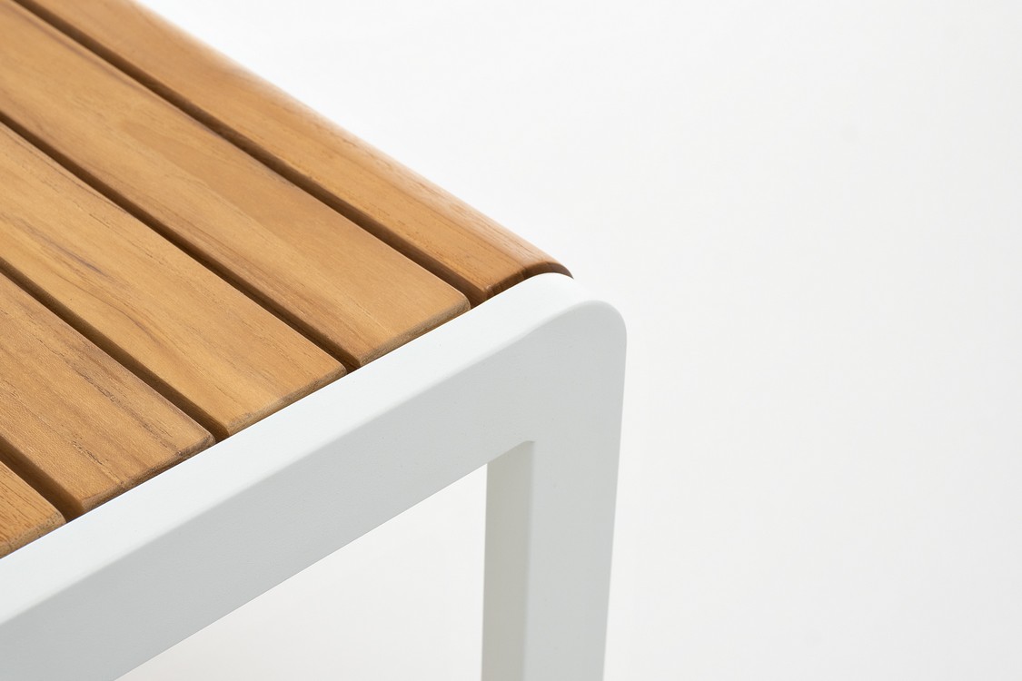 Комплект кофейных столов из алюминия MAYA белый Joygarden фото 6