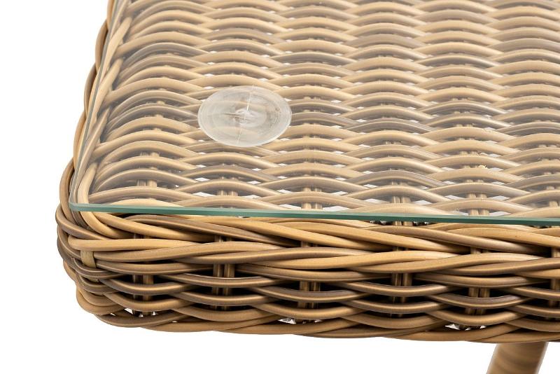 Обеденная группа Катания 4SIS на 6 персон, цвет соломенный фото 5