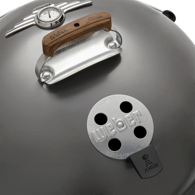 Угольный гриль Weber 70TH Anniversary Edition Kettle 57 см Hollywood Gray 19521004 фото 4