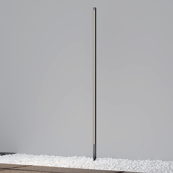 Ландшафтный светильник Pole Maytoni O440FL-L24GF3K цвет Графит фото 1