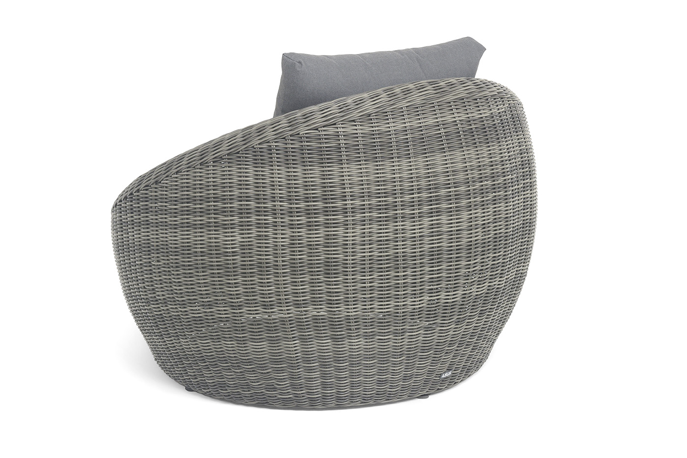 Барселона кресло из искусственного ротанга, цвет графит фото 5