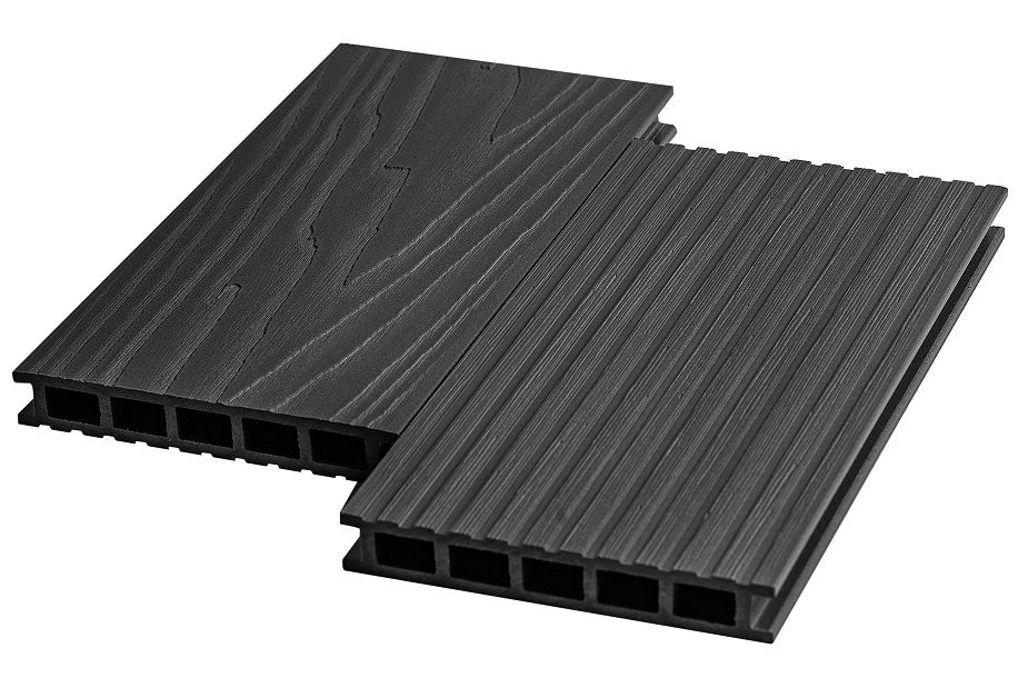 Террасная доска Экодэк Брайт Макс Кантри 3D, цвет Венге фото 1