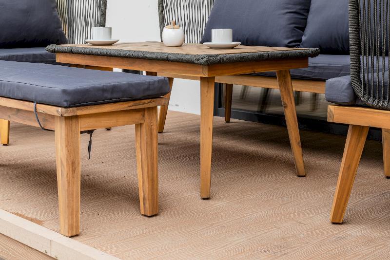 Лаунж-зона Emma Royal Family из дерева, цвет серый фото 4