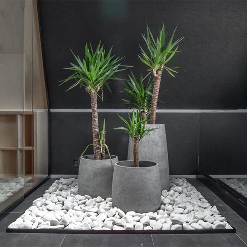 Кашпо Concretika Коне D38 H41 Concrete M100 фото 6