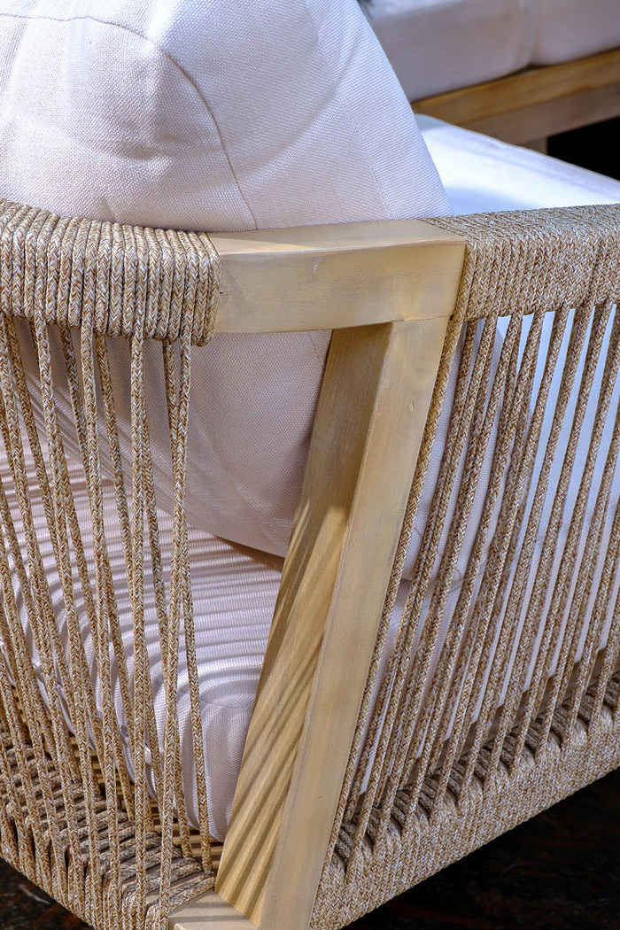 Диванная группа из акации RIMINI со столом 150 см L Joygarden фото 7