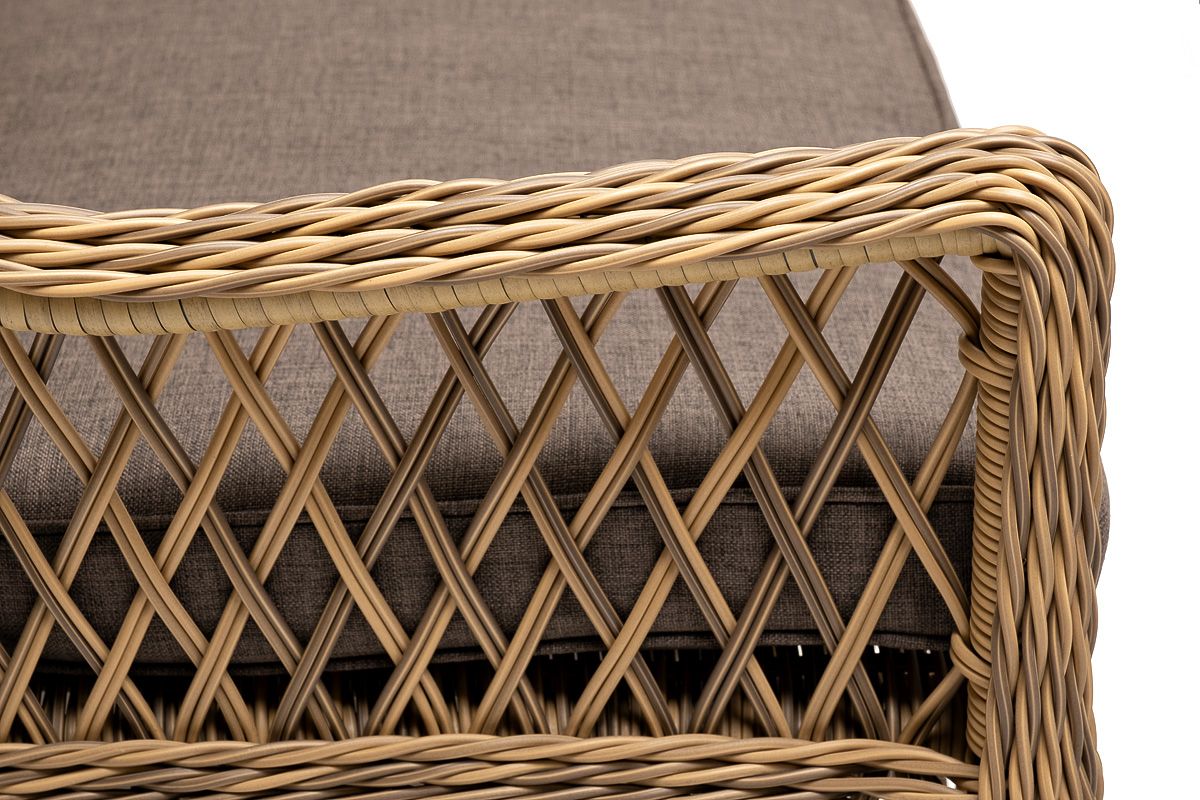 Обеденная группа Катания 4SIS на 6 персон, цвет соломенный фото 2