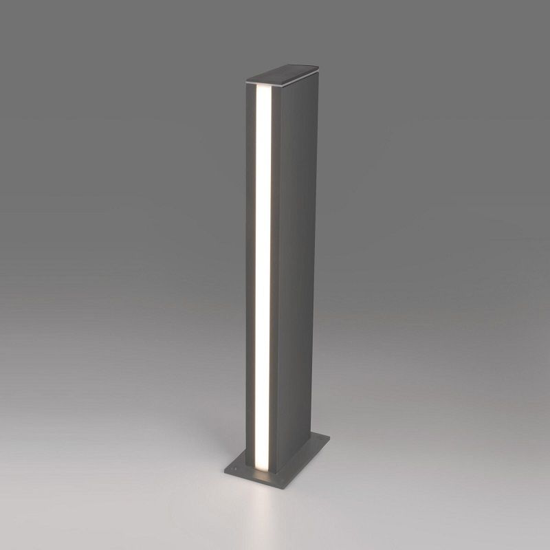 Уличный светильник Elektrostandard Flat IP54 1538 TECHNO LED серый фото 1