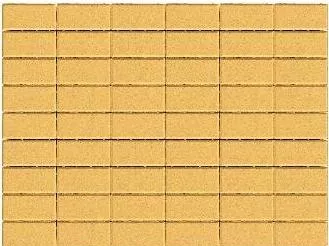 Брусчатка Прямоугольник 100х200х60 мм - Braer песочный