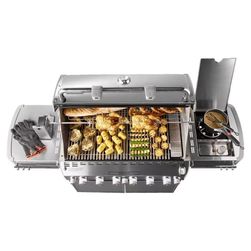 Газовый гриль Weber Summit S-670 gbs, Нержавеющая сталь 7370075 фото 5