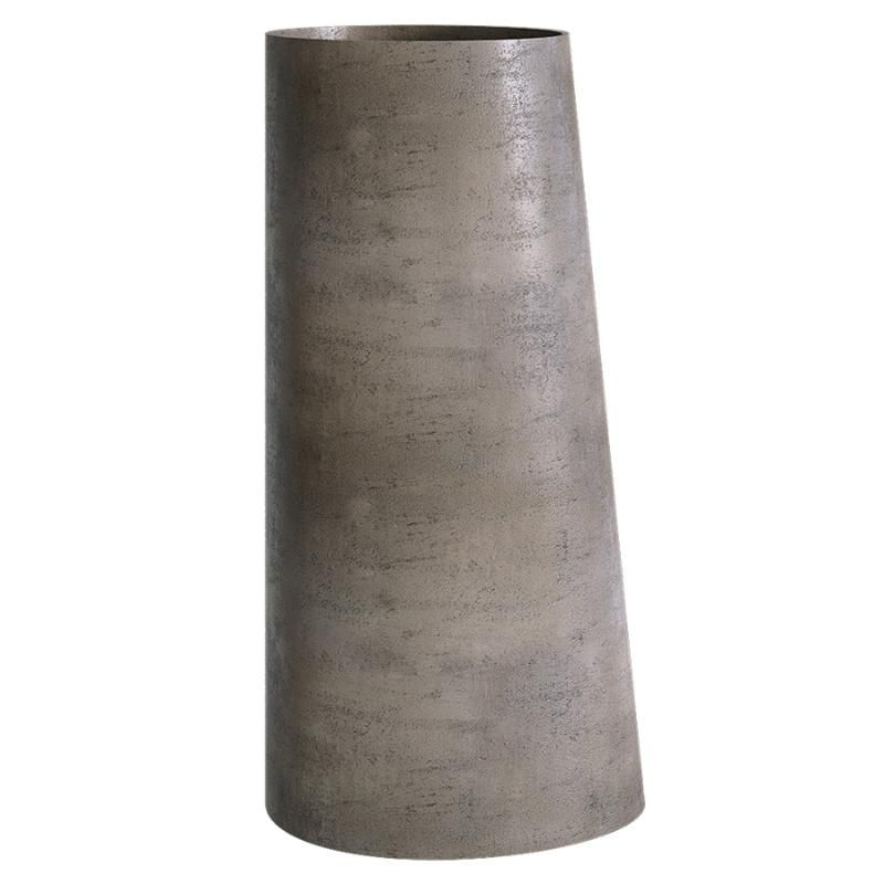 Кашпо Concretika Дуэт D41 H104 Смоки грей фото 1