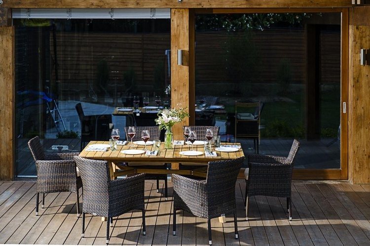 Обеденный комплект MODENA 180 см на 6 персон с креслами Joygarden фото 1