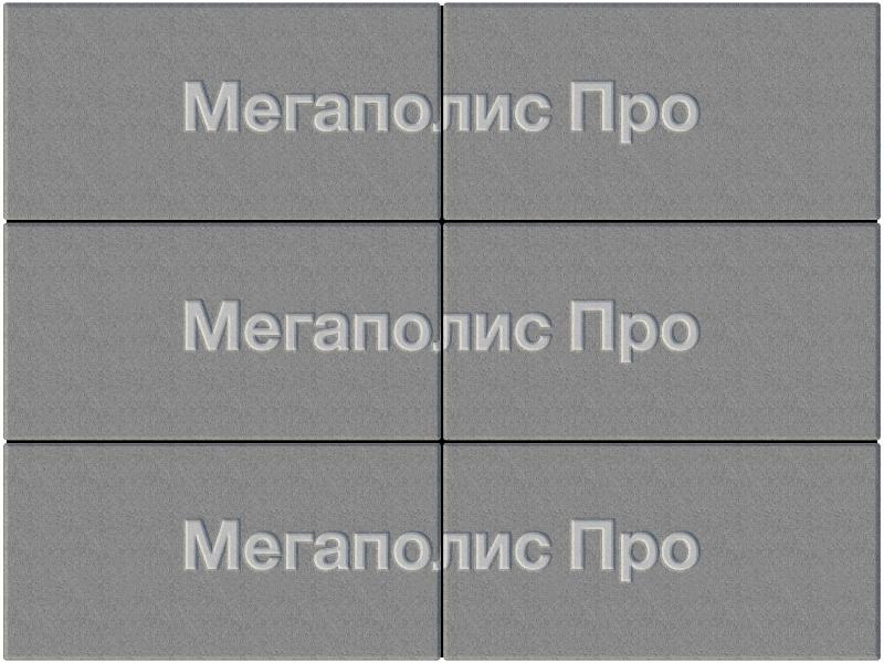 Тротуарная плитка Выбор Прямоугольник Б.5.П.10 600х300х100 мм Стандарт Серый фото 4