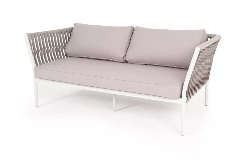 Диван двухместный Касабланка 4SIS из роупа (веревки), цвет бежевый фото 1