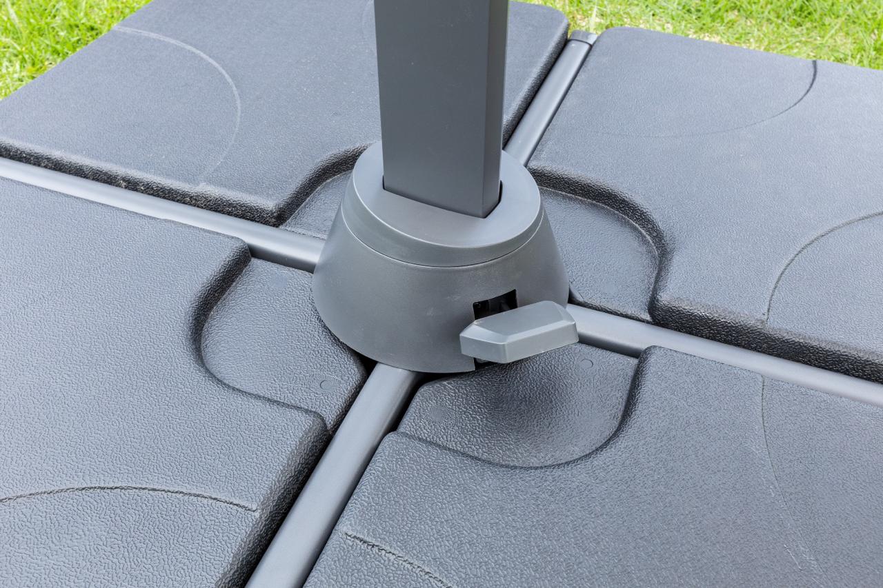 Зонт Sky Black Royal Family квадратный в комплекте с утяжелителями фото 9