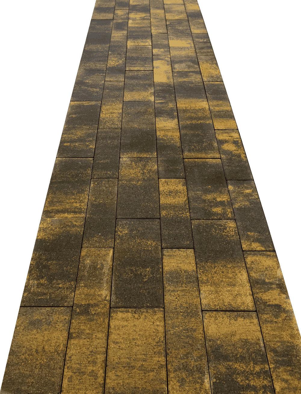 Тротуарная плитка Выбор Паркет мультиформатный Б.9.Псм.8 80 мм Листопад Янтарь фото 4