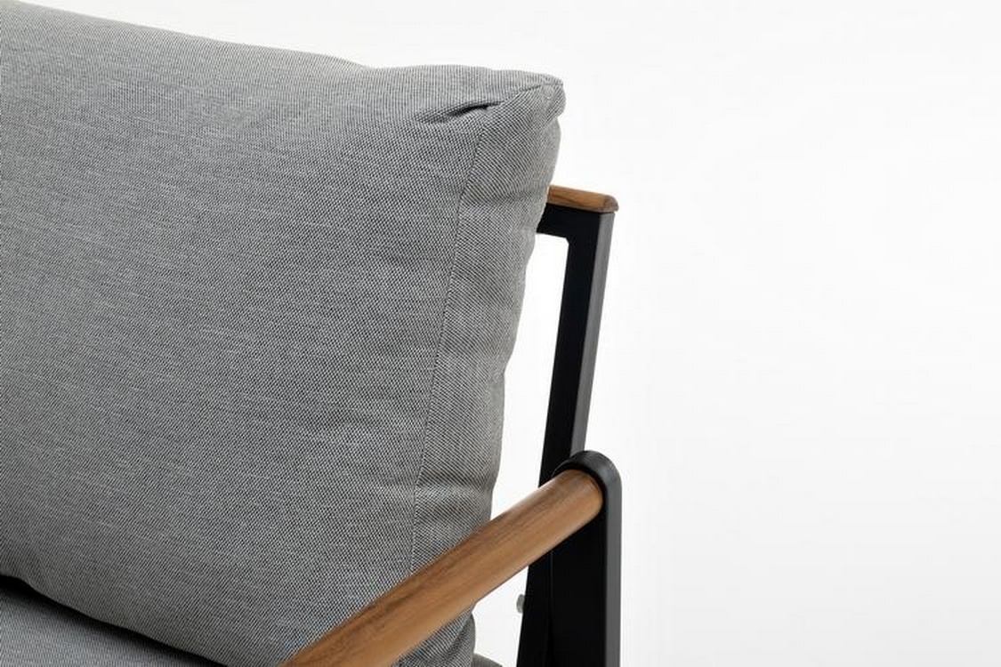 Кресло из алюминия MAYA темный графит Joygarden фото 7