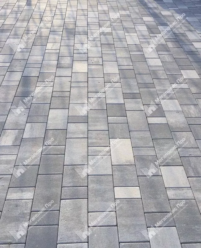 Тротуарная плитка Braer Старый Город Ландхаус 60 мм Colormix Туман фото 6