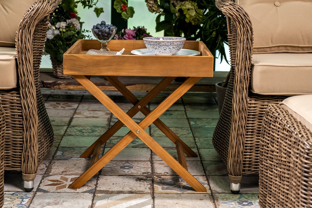 Стол поднос из акации FORMA Joygarden фото 7