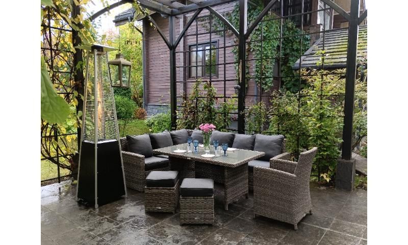 Комплект мебели Zorro Plus Royal Family из искусственного ротанга, цвет серый фото 6