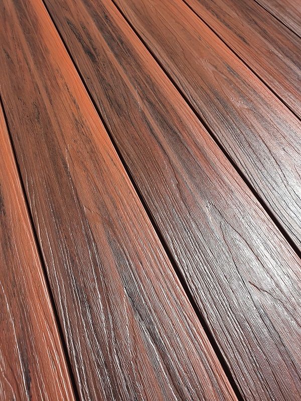 Террасная доска ПРАКТИК КОЭКСТРУЗИЯ Мультиколор 4000 или 3000х147х24 мм, цвет Этна фото 1