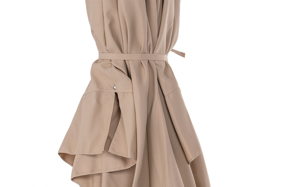 Ливорно зонт садовый 3х3м на боковой опоре из алюминия фото 6