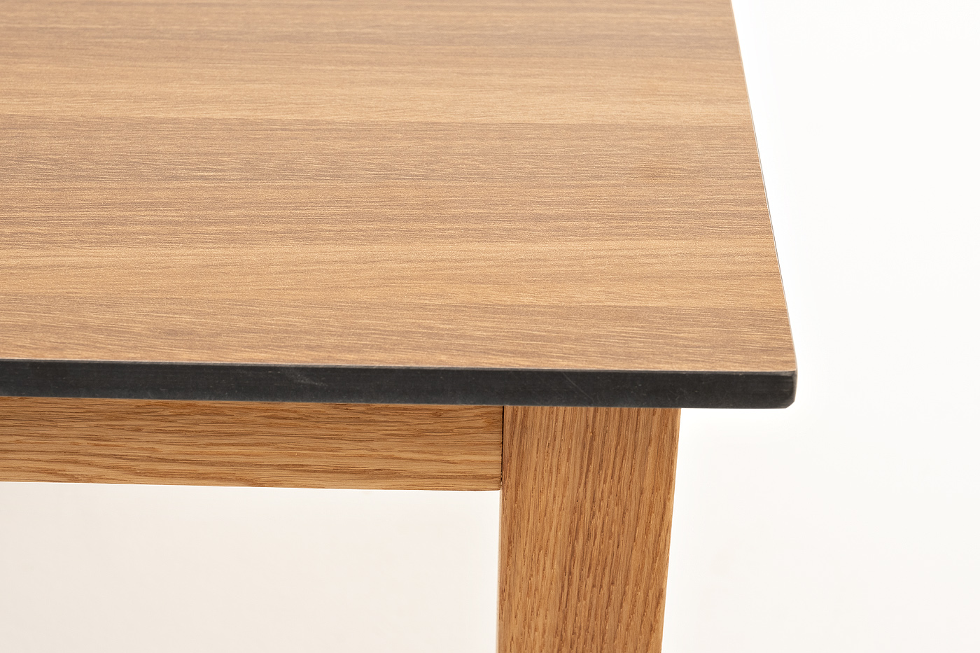 Канны журнальный столик из HPL 90х60, H40, основание дуб, цвет столешницы дуб фото 4