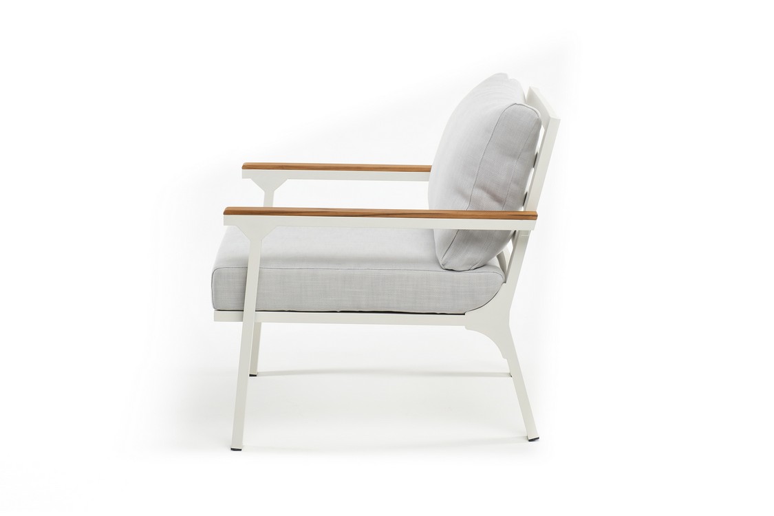 Кресло из алюминия CONCORDE белое Joygarden фото 5