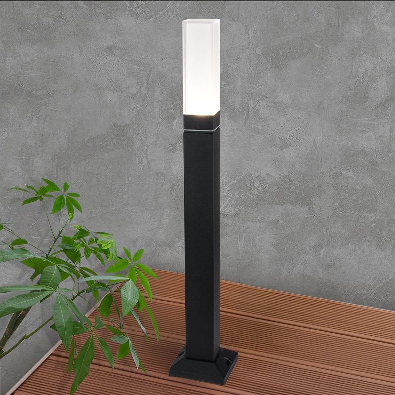 Уличный светильник Elektrostandard IP54 1537 TECHNO LED чёрный фото 4