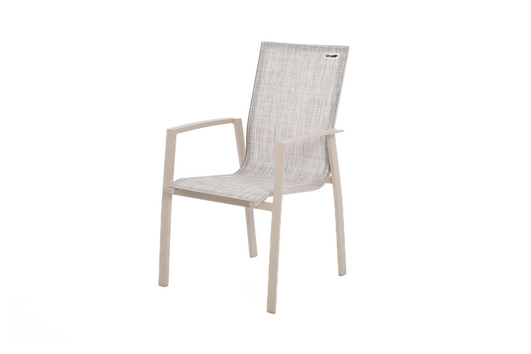 Стул из алюминия ГОНЗО бежевый Joygarden фото 1