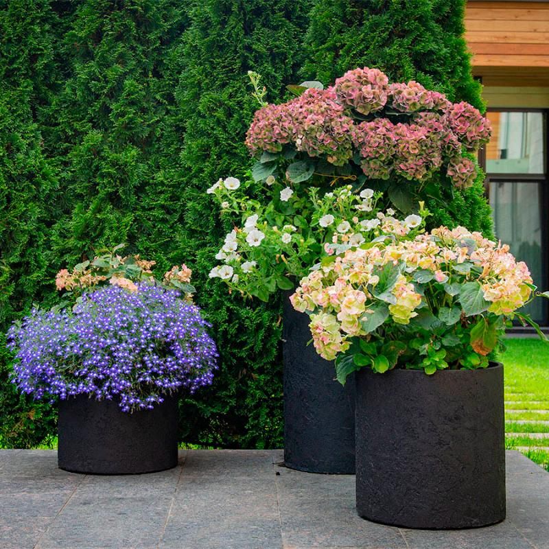 Кашпо Concretika Колонна 40x40x80 Slanets фото 4