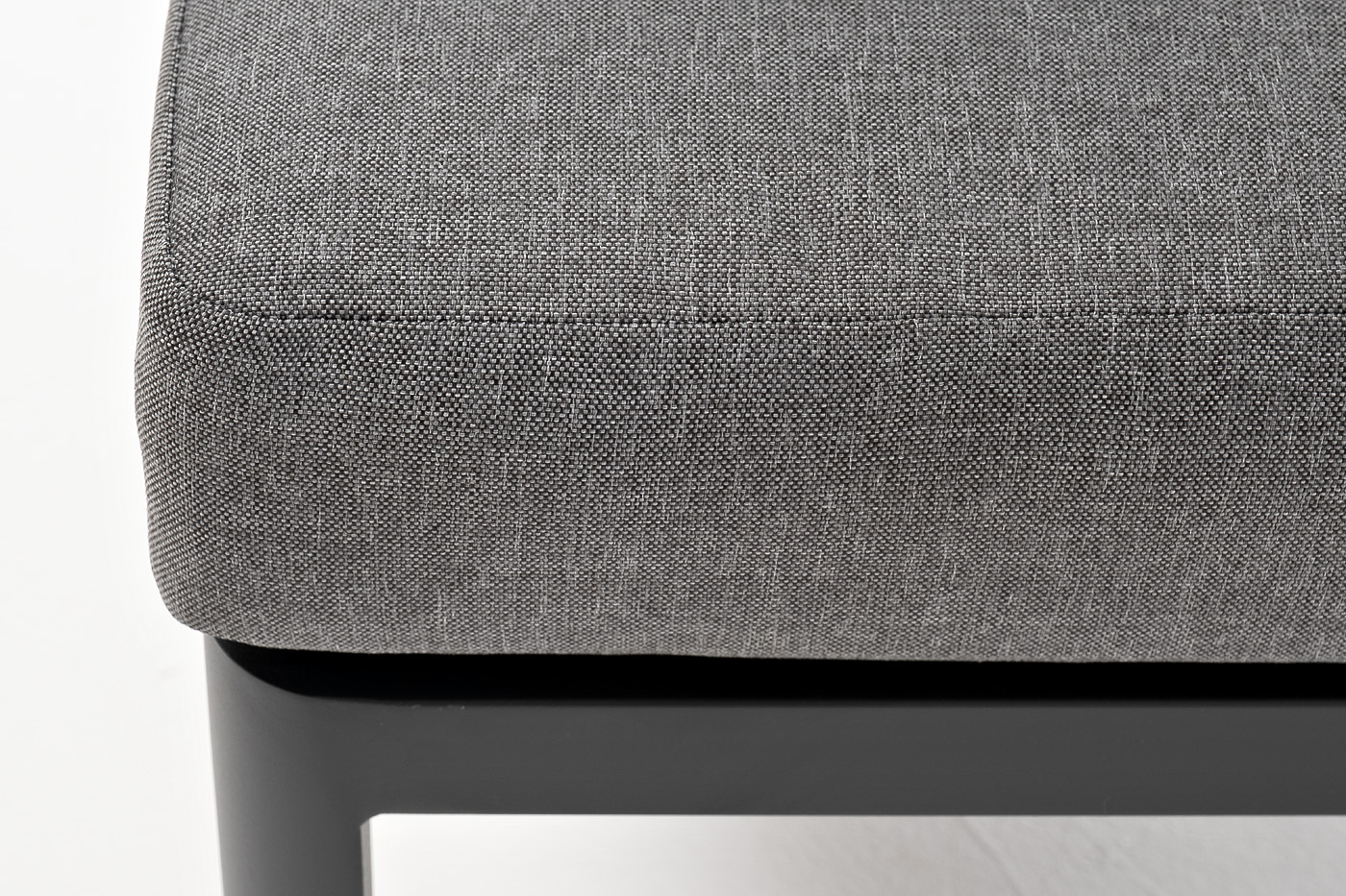 Париж модуль диванный алюминиевый угловой, цвет серый фото 5