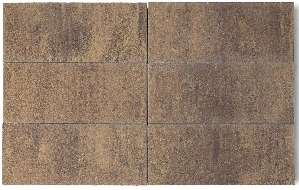 Тротуарная плита Cити Braer ColorMix 600*300*80мм Прайд фото 1
