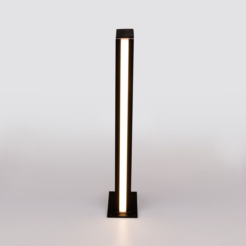 Уличный светильник Elektrostandard Flat IP54 1538 TECHNO LED черный фото 2