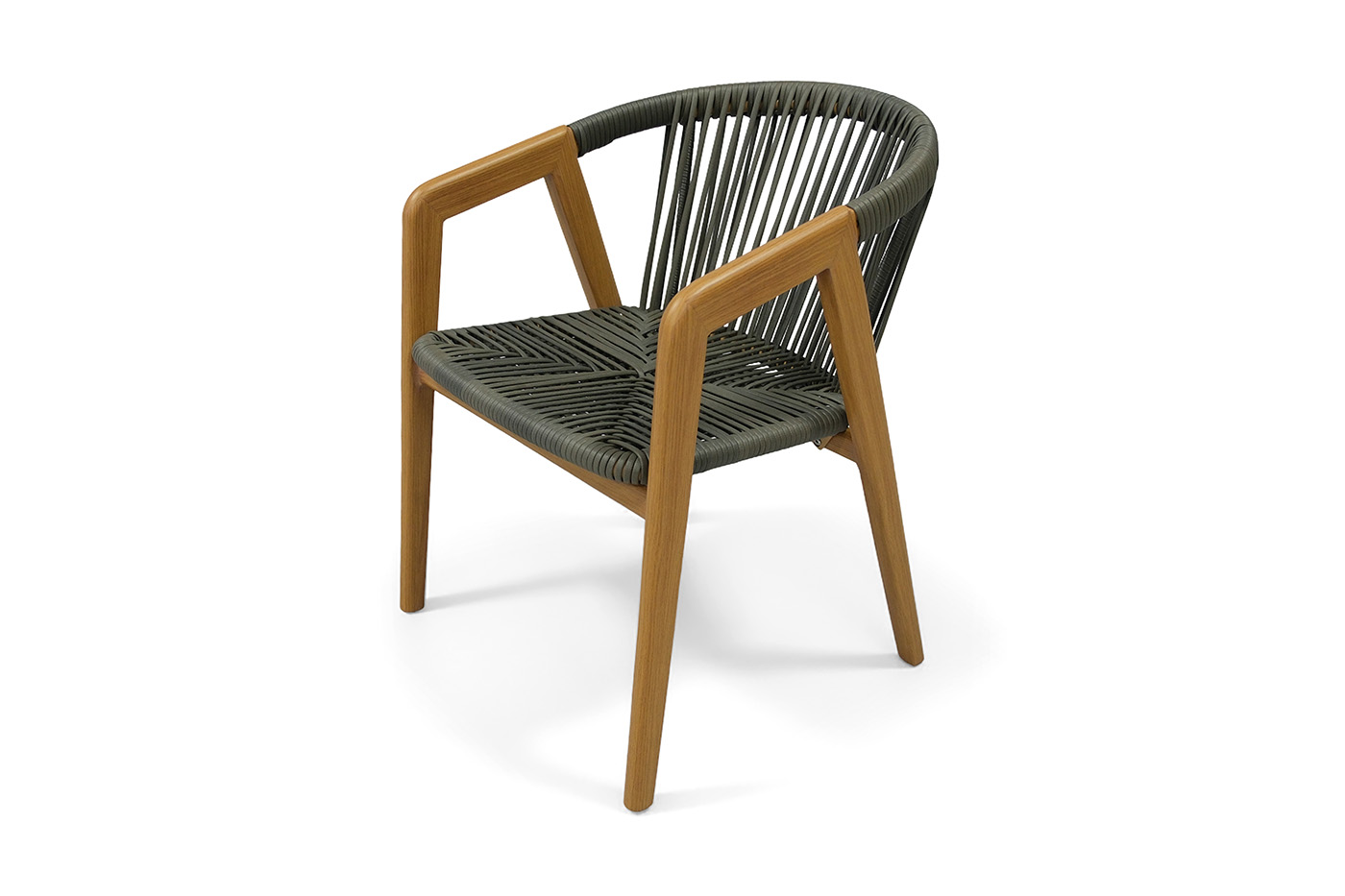 Будапешт стул из искусственного ротанга, цвет темно-серый фото 1