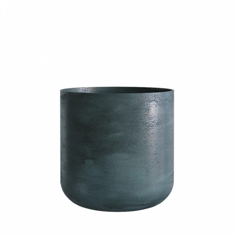Кашпо Concretika Топпер D40 H40 Ocean Green фото 1