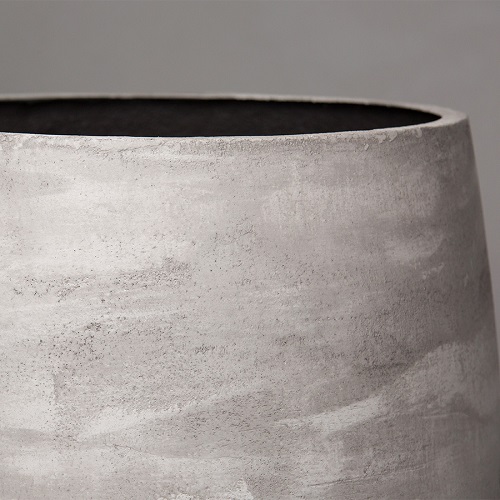Кашпо Concretika Cylinder D50 H65 Concrete Grey Light фото 2