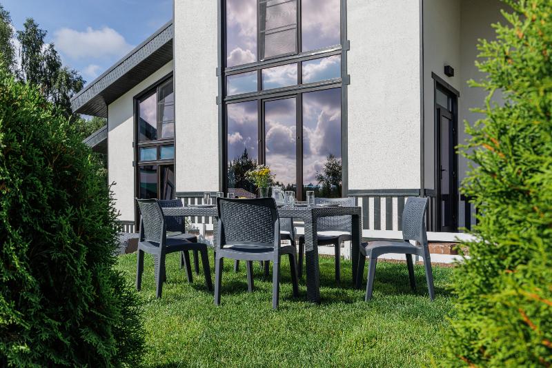 Обеденный комплект July M Royal Family из пластика, цвет графит фото 7