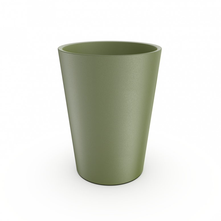 Кашпо Berkano Bloom 67 Olive Green фото 1
