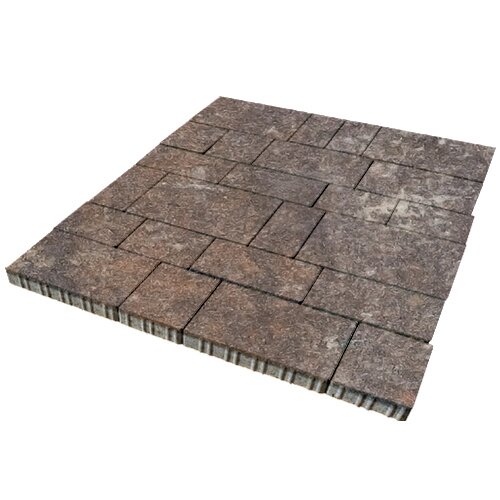 Тротуарная плитка Artstein Инсбрук Тироль 60 мм Color Mix Сепия фото 2