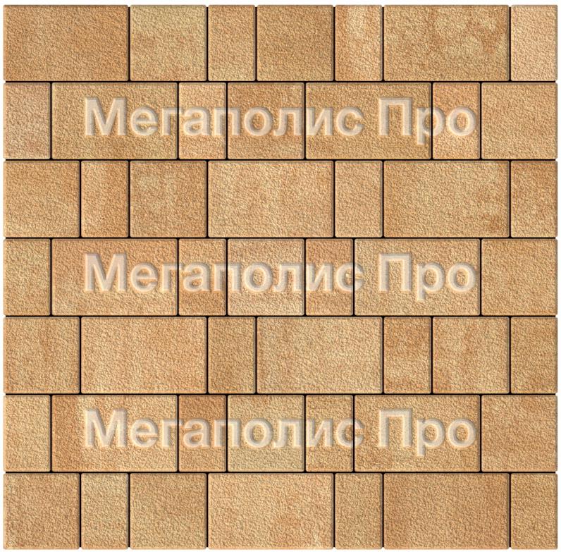 Тротуарная плитка Выбор Старый город Листопад А.1.Фсм.4 40 мм. Сахара Гранит фото 3