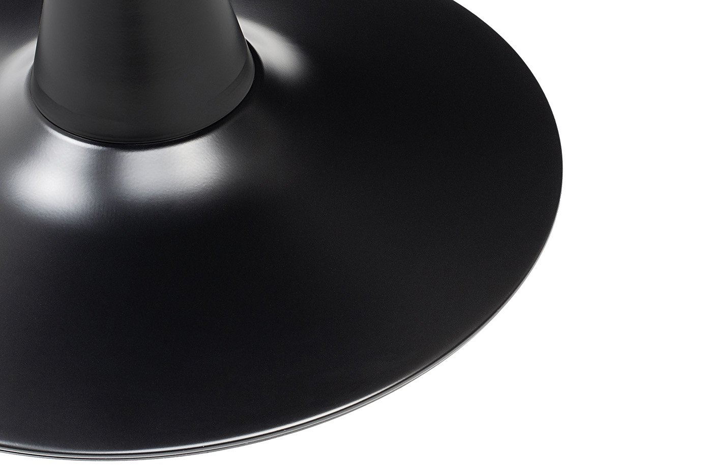 Беллини пластиковый круглый стол Ø80см, цвет темно-серый фото 3