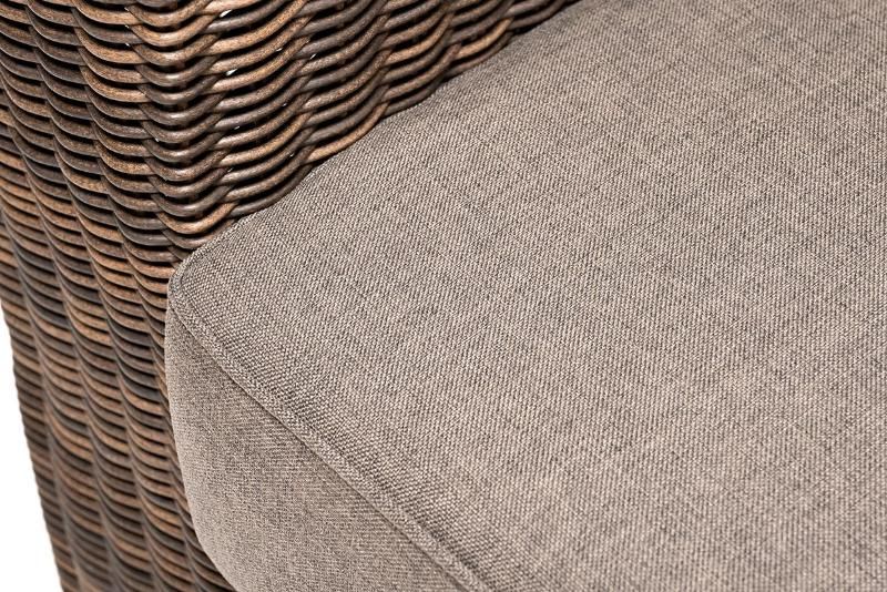 Диван трехместный Боно 4SIS из искусственного ротанга, цвет коричневый фото 5