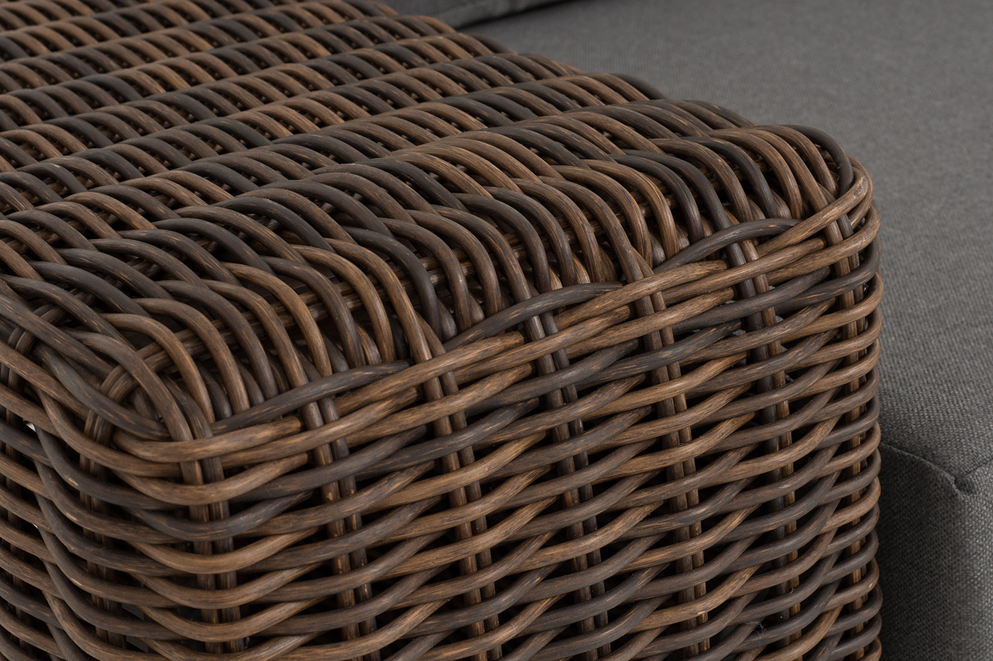 Капри модуль диванный правый с подушками, цвет коричневый фото 4