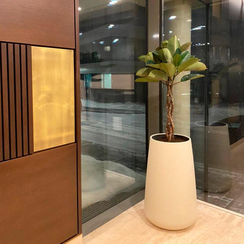 Кашпо Concretika Боул D80 H45 Сахара фото 3