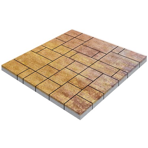 Тротуарная плитка Steinrus Инсбрук Альпен 60 мм Брайс native фото 2