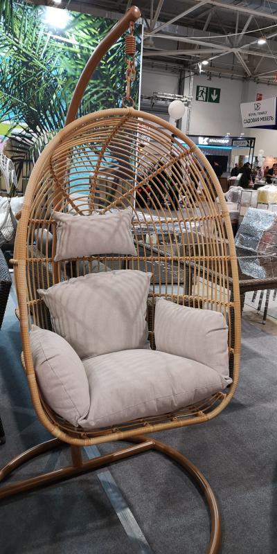 Подвесное кресло AFM-850G Beige фото 2